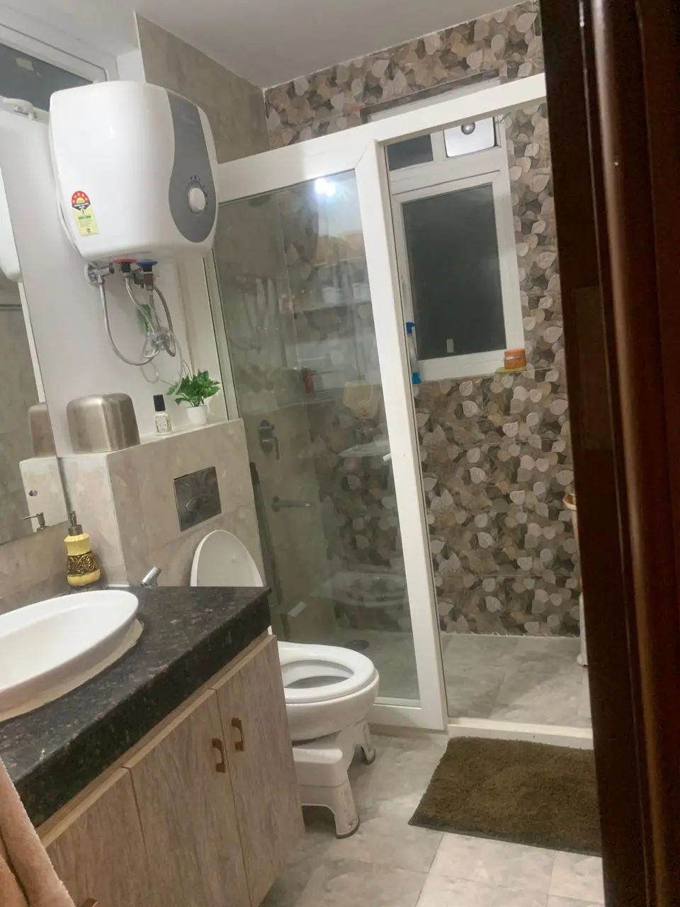 Attached bathroom